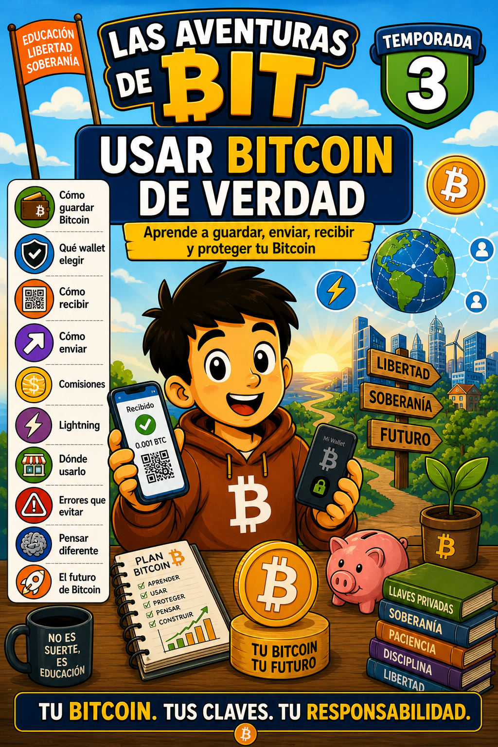 Portada de Las aventuras de Bit Temporada 3